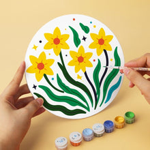 Cargar imagen en el visor de la galería, Mini Serie Pintar por Números - discos de Ø20cm (6 piezas) - Colección Bloom