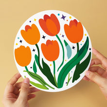 Cargar imagen en el visor de la galería, Mini Serie Pintar por Números - discos de Ø20cm (6 piezas) - Colección Bloom