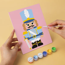 Cargar imagen en el visor de la galería, Mini Serie Pintar por Números 15x20cm (6 piezas) - Corte de cascanueces