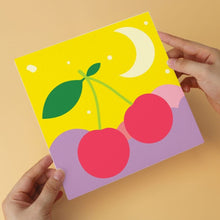 Cargar imagen en el visor de la galería, Mini Serie Pintar por Números 20x20cm (6 piezas) - Pop frutal y celestial