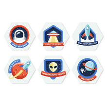 Cargar imagen en el visor de la galería, Mini Serie Pintar por Números - Hexágonos (6 piezas) - Icono de galaxia Figured'Art