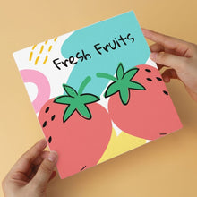 Cargar imagen en el visor de la galería, Mini Serie Pintar por Números 20x20cm (6 piezas) - Frutas frescas