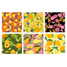 Cargar imagen en el visor de la galería, Mini Serie Pintar por Números 20x20cm (6 piezas) - Patrón frutal Figured'Art