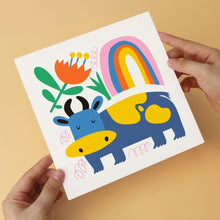 Cargar imagen en el visor de la galería, Mini Serie Pintar por Números 20x20cm (6 piezas) - Fauna pintada 2