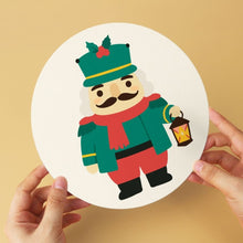 Cargar imagen en el visor de la galería, Mini Serie Pintar por Números - discos de Ø20cm (6 piezas) - Set de cascanueces vintage
