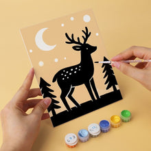 Cargar imagen en el visor de la galería, Mini Serie Pintar por Números 15x20cm (6 piezas) - Historias acogedoras