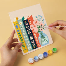 Cargar imagen en el visor de la galería, Mini Serie Pintar por Números 15x20cm (6 piezas) - Ramo literario