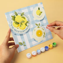 Cargar imagen en el visor de la galería, Mini Serie Pintar por Números 20x20cm (6 piezas) - Momentos Made in Italy