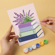 Cargar imagen en el visor de la galería, Mini Serie Pintar por Números 15x20cm (6 piezas) - Jardín de lectura