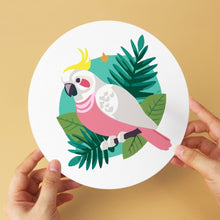 Cargar imagen en el visor de la galería, Mini Serie Pintar por Números - discos de Ø20cm (6 piezas) - Alas coloridas