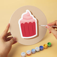 Cargar imagen en el visor de la galería, Mini Serie Pintar por Números - discos de Ø20cm (6 piezas) - Iconos de amor