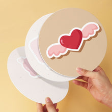Cargar imagen en el visor de la galería, Mini Serie Pintar por Números - discos de Ø20cm (6 piezas) - Iconos de amor