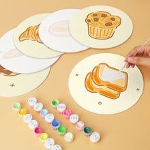 Cargar imagen en el visor de la galería, Mini Serie Pintar por Números - discos de Ø20cm (6 piezas) - Recién salido del horno