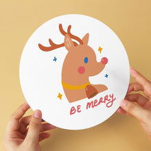 Cargar imagen en el visor de la galería, Mini Serie Pintar por Números - discos de Ø20cm (6 piezas) - Modo invierno acogedor