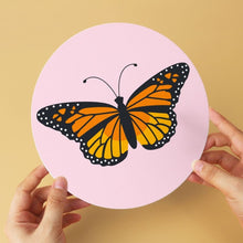 Cargar imagen en el visor de la galería, Mini Serie Pintar por Números - discos de Ø20cm (6 piezas) - Mariposas