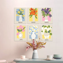 Cargar imagen en el visor de la galería, Mini Serie Pintar por Números 15x20cm (6 piezas) - Plena floración