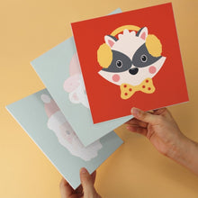 Cargar imagen en el visor de la galería, Mini Serie Pintar por Números 20x20cm (6 piezas) - Retratos navideños