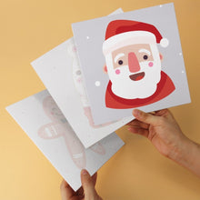 Cargar imagen en el visor de la galería, Mini Serie Pintar por Números 20x20cm (6 piezas) - Set navideño clásico