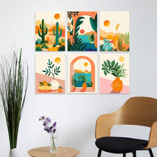 Cargar imagen en el visor de la galería, Mini Serie Pintar por Números 15x20cm (6 piezas) - Arenas cálidas