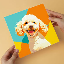 Cargar imagen en el visor de la galería, Mini Serie Pintar por Números 20x20cm (6 piezas) - Retratos pop de perros