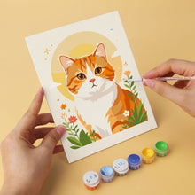 Cargar imagen en el visor de la galería, Mini Serie Pintar por Números 15x20cm (6 piezas) - Retratos de animales