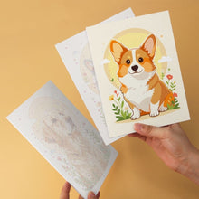 Cargar imagen en el visor de la galería, Mini Serie Pintar por Números 15x20cm (6 piezas) - Retratos de animales