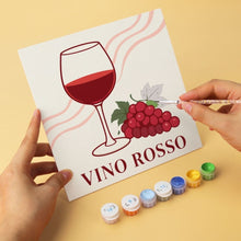 Cargar imagen en el visor de la galería, Mini Serie Pintar por Números 20x20cm (6 piezas) - La Vie en Rose