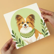Cargar imagen en el visor de la galería, Mini Serie Pintar por Números 20x20cm (6 piezas) - Retratos de perros pastel