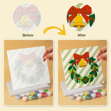 Cargar imagen en el visor de la galería, Mini Serie Pintar por Números 20x20cm (6 piezas) - Tradiciones alegres