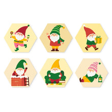 Cargar imagen en el visor de la galería, Mini Serie Pintar por Números - Hexágonos (6 piezas) - Equipo de elfos Figured'Art