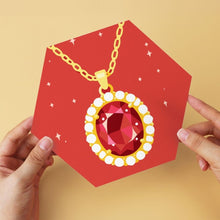 Cargar imagen en el visor de la galería, Mini Serie Pintar por Números - Hexágonos (6 piezas) - Gemas preciosas