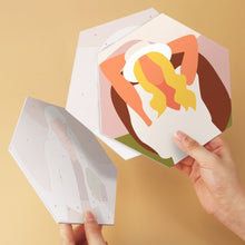 Cargar imagen en el visor de la galería, Mini Serie Pintar por Números - Hexágonos (6 piezas) - Musa de terracota