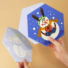 Cargar imagen en el visor de la galería, Mini Serie Pintar por Números - Hexágonos (6 piezas) - Amigos escarchados