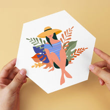 Cargar imagen en el visor de la galería, Mini Serie Pintar por Números - Hexágonos (6 piezas) - Naturaleza y gracia