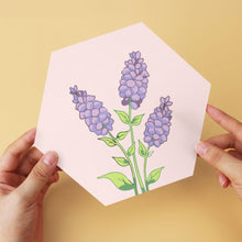 Cargar imagen en el visor de la galería, Mini Serie Pintar por Números - Hexágonos (6 piezas) - Set de flores