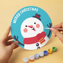 Cargar imagen en el visor de la galería, Mini Serie Pintar por Números - discos de Ø20cm (6 piezas) - Fantasía festiva