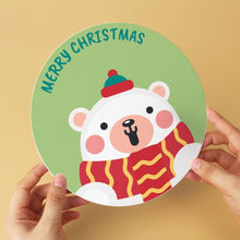 Cargar imagen en el visor de la galería, Mini Serie Pintar por Números - discos de Ø20cm (6 piezas) - Fantasía festiva