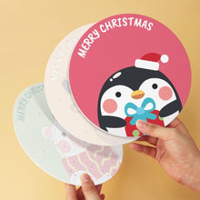 Cargar imagen en el visor de la galería, Mini Serie Pintar por Números - discos de Ø20cm (6 piezas) - Fantasía festiva