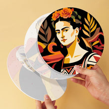 Cargar imagen en el visor de la galería, Mini Serie Pintar por Números - discos de Ø20cm (6 piezas) - Iconos artísticos