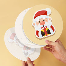 Cargar imagen en el visor de la galería, Mini Serie Pintar por Números - discos de Ø20cm (6 piezas) - Magia navideña