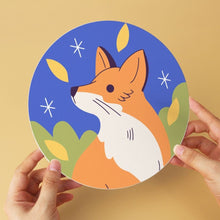 Cargar imagen en el visor de la galería, Mini Serie Pintar por Números - discos de Ø20cm (6 piezas) - Susurros de la naturaleza salvaje