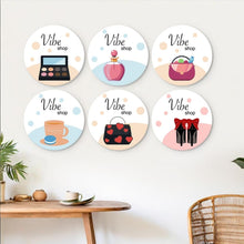 Cargar imagen en el visor de la galería, Mini Serie Pintar por Números - discos de Ø20cm (6 piezas) - Pequeños lujos