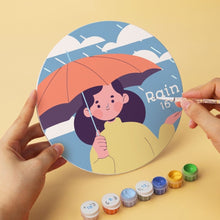 Cargar imagen en el visor de la galería, Mini Serie Pintar por Números - discos de Ø20cm (6 piezas) - Pequeños momentos