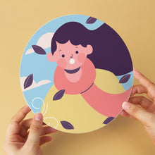 Cargar imagen en el visor de la galería, Mini Serie Pintar por Números - discos de Ø20cm (6 piezas) - Pequeños momentos