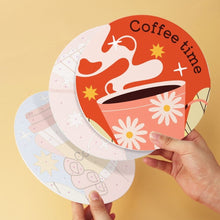 Cargar imagen en el visor de la galería, Mini Serie Pintar por Números - discos de Ø20cm (6 piezas) - Historias de café caliente