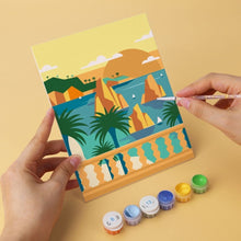 Cargar imagen en el visor de la galería, Mini Serie Pintar por Números 15x20cm (6 piezas) - Póster del Grand Tour