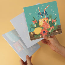 Cargar imagen en el visor de la galería, Mini Serie Pintar por Números 20x20cm (6 piezas) - Navidad encantada