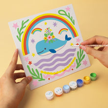 Cargar imagen en el visor de la galería, Mini Serie Pintar por Números 20x20cm (6 piezas) - Criaturas populares juguetonas