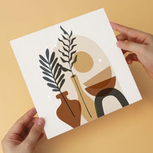 Cargar imagen en el visor de la galería, Mini Serie Pintar por Números 20x20cm (6 piezas) - Botánicos de terracota