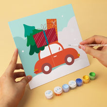 Cargar imagen en el visor de la galería, Mini Serie Pintar por Números 20x20cm (6 piezas) - Set de diversión festiva